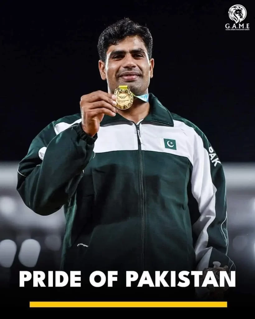 Arshad Nadeem pride of Pakistan