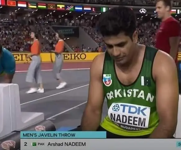 Arshad Nadeem javelin throw