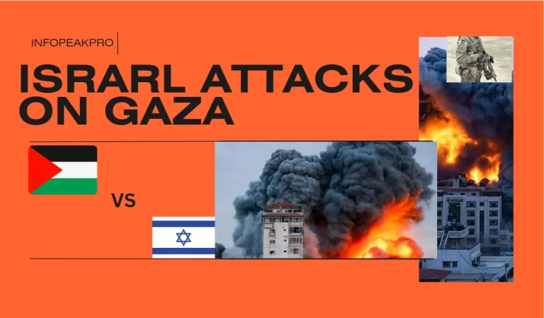 Israel bombards Gaza